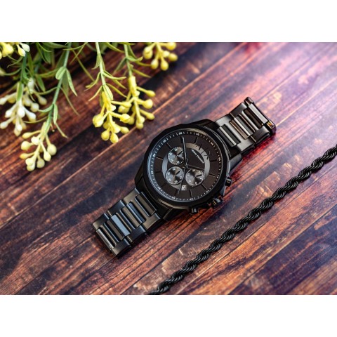 Чоловічий годинник ARMANI EXCHANGE AX7163SET Banks Chronograph Set