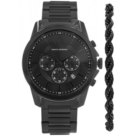 Чоловічий годинник ARMANI EXCHANGE AX7163SET Banks Chronograph Set