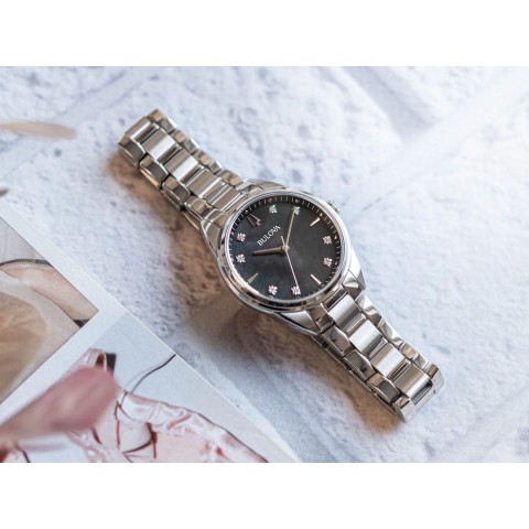 Жіночий годинник BULOVA 96P198 Classic Diamonds