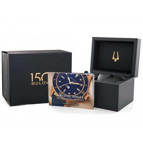 Чоловічий годинник BULOVA 98A325 Special Edition MIL-SHIPS