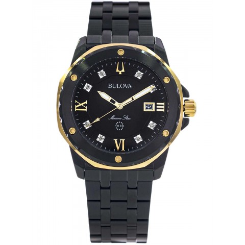 Чоловічий годинник BULOVA 98D176 Marine Star Diamonds