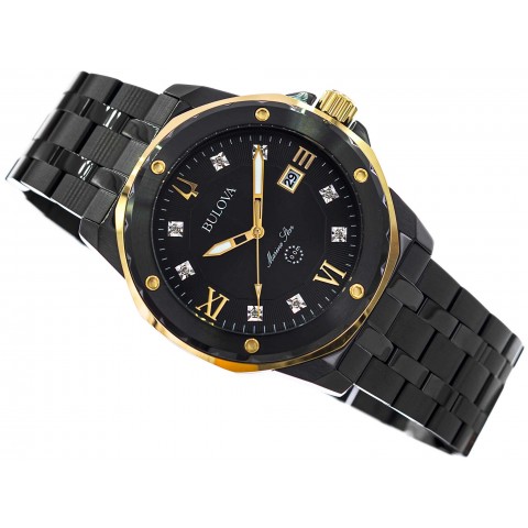 Чоловічий годинник BULOVA 98D176 Marine Star Diamonds