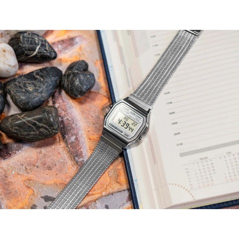 Чоловічий годинник CASIO A158WEM-7EF