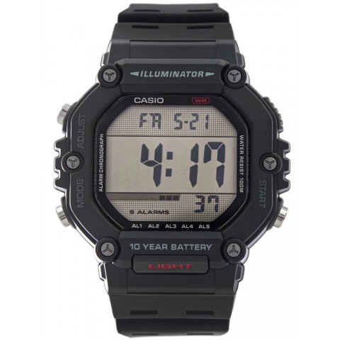 Чоловічий годинник CASIO AE-1600H-1AVEF