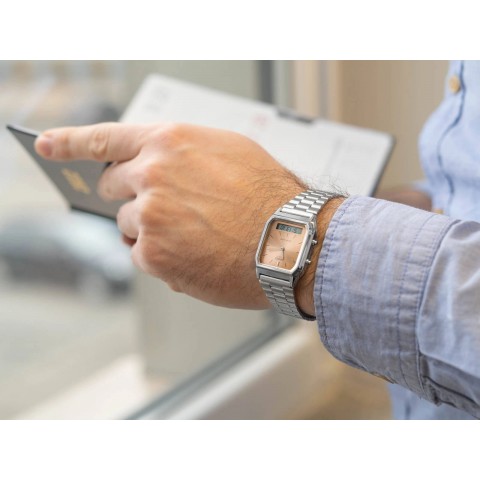 Чоловічий годинник CASIO AQ-230A-4AMQYES