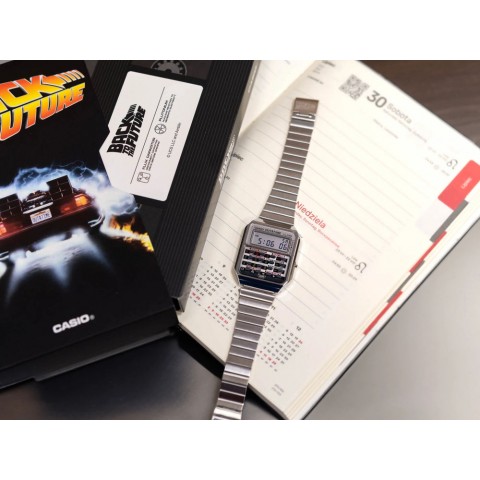 Чоловічий годинник CASIO CA-500WEBF-1AER Back to the Future