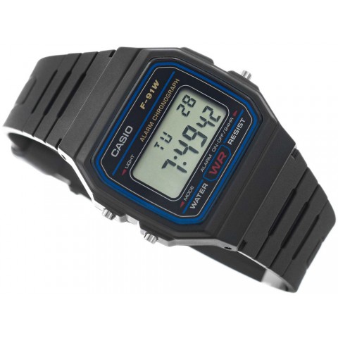Годинник CASIO F-91W-1YEG