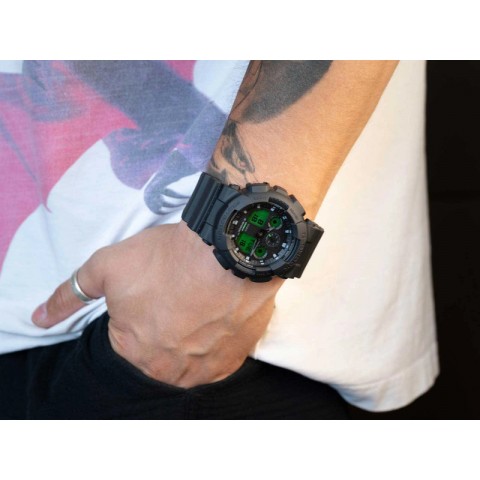Чоловічий годинник CASIO G-SHOCK GA-100BEG-1AER