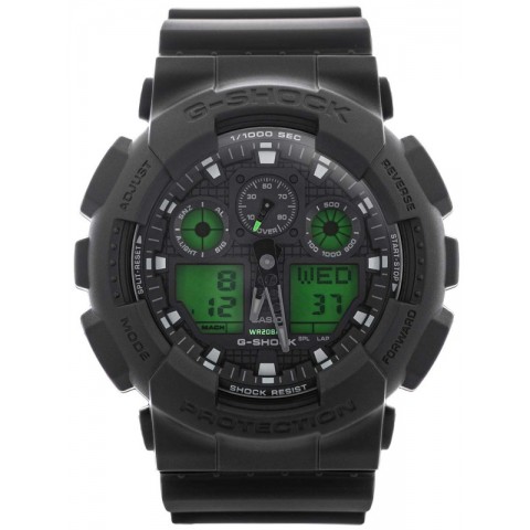 Чоловічий годинник CASIO G-SHOCK GA-100BEG-1AER