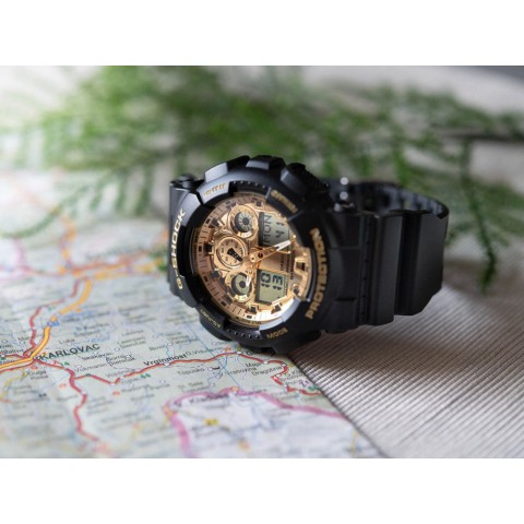 Чоловічий годинник CASIO G-SHOCK GA-100GGB-1A9ER