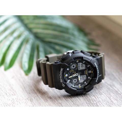 Чоловічий годинник CASIO G-SHOCK GA-100TU-1A3ER
