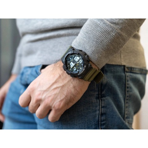 Чоловічий годинник CASIO G-SHOCK GA-100TU-1A3ER