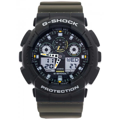Чоловічий годинник CASIO G-SHOCK GA-100TU-1A3ER