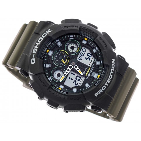 Чоловічий годинник CASIO G-SHOCK GA-100TU-1A3ER