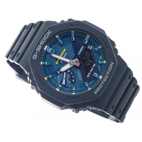 Чоловічий годинник CASIO G-SHOCK GA-2100AS-2AER Octagon