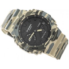 Чоловічий годинник CASIO G-SHOCK GA-2100CM-5AER Camouflage CasiOak