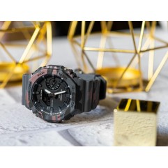 Чоловічий годинник CASIO G-SHOCK GA-2100CM-8AER Camouflage CasiOak