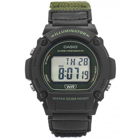 Чоловічий годинник CASIO W-219HB-3AVEF