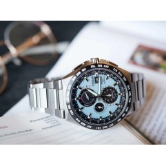 Чоловічий годинник Citizen AT8238-84M Radio Controlled Super Titanium Chronograph