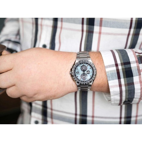 Чоловічий годинник Citizen AT8238-84M Radio Controlled Super Titanium Chronograph