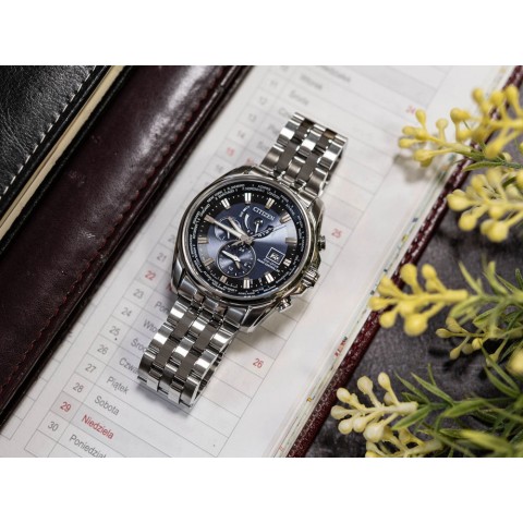 Чоловічий годинник Citizen AT9030-55L Radio Controlled Dual Time