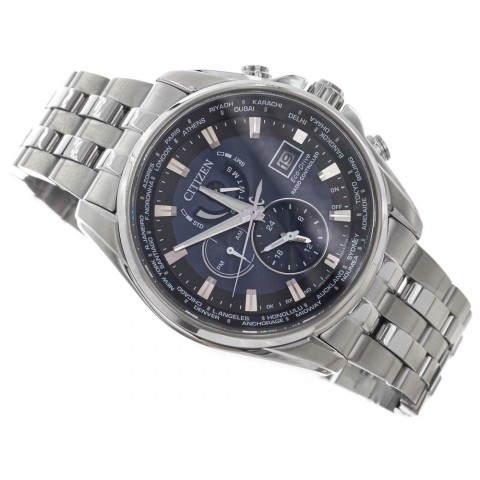 Чоловічий годинник Citizen AT9030-55L Radio Controlled Dual Time