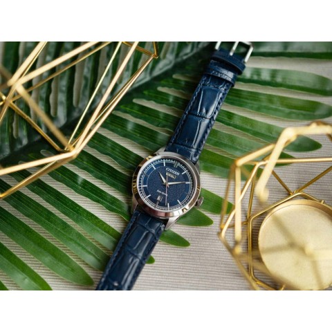 Чоловічий годинник Citizen AW0151-00L Eco-Drive Elegance Leather