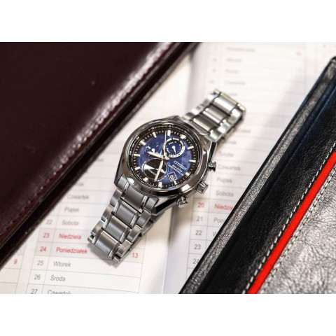 Чоловічий годинник Citizen BY1010-81L Tsukiyomi Radio Controlled Moonphase