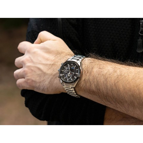 Чоловічий годинник Citizen BY1018-80E Tsukiyomi Radio Controlled Moonphase