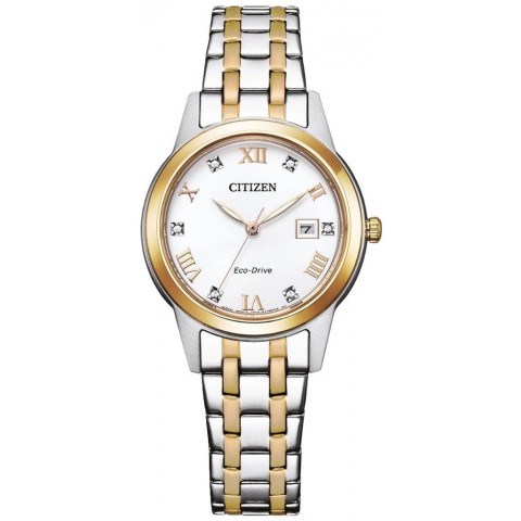 Жіночий годинник Citizen FE1246-85A Eco-Drive Elegant Crystals