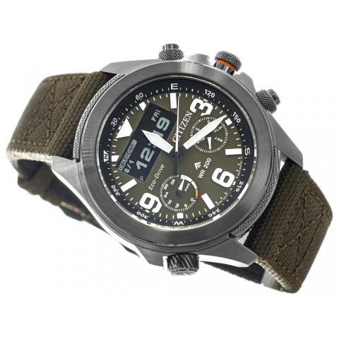 Чоловічий годинник Citizen JV1005-02W Promaster Land Eco-Drive