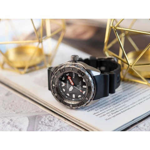 Чоловічий годинник Citizen NB6004-08E Promaster Super Titanium Mechanical Diver