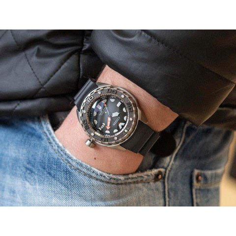 Чоловічий годинник Citizen NB6004-08E Promaster Super Titanium Mechanical Diver