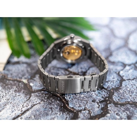 Чоловічий годинник Citizen NJ0180-80M Zenshin Mechanical Super Titanium