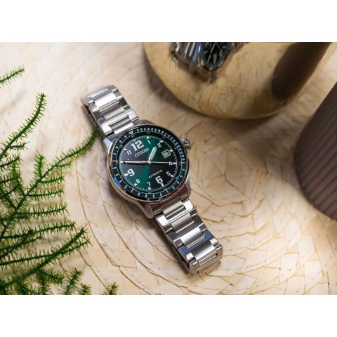 Чоловічий годинник Citizen NJ0190-51X Mechanical Urban Military