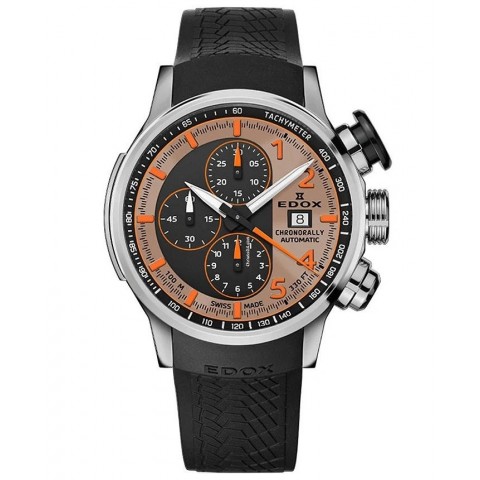 Чоловічий годинник EDOX 01129-TNCA-BENO Chronorally Automatic