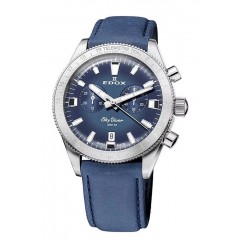 Чоловічий годинник EDOX 10116 3 BUIDN Skydiver Chrono Set Limited Edition