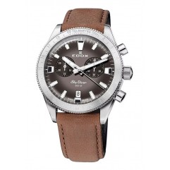 Чоловічий годинник EDOX 10116 3 GRIDN Skydiver Chrono Set Limited Edition