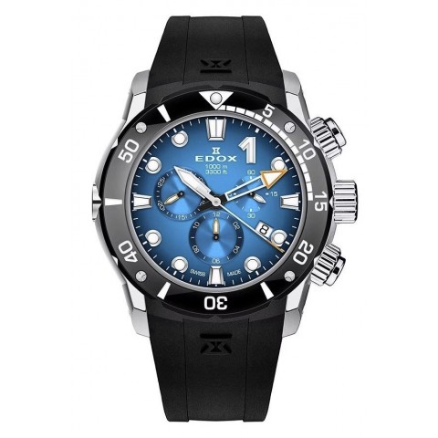 Чоловічий годинник EDOX 10242 TIN BUIDN CO-1 Chronograph
