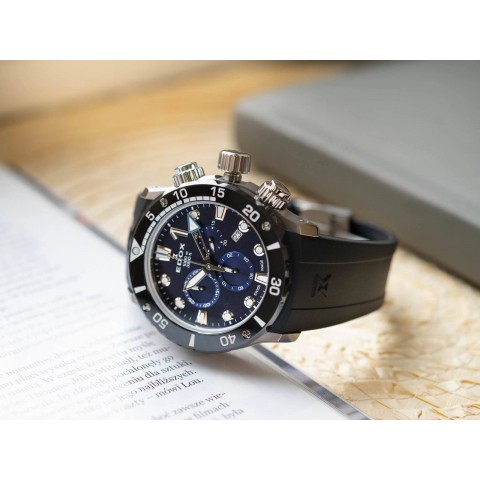 Чоловічий годинник EDOX 10242 TIN BUIN CO-1 Chronograph