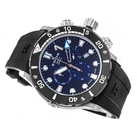 Чоловічий годинник EDOX 10242 TIN BUIN CO-1 Chronograph