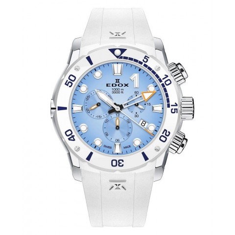 Чоловічий годинник EDOX 10242-TINB-BUICDNO CO-1 Chrono Titanium