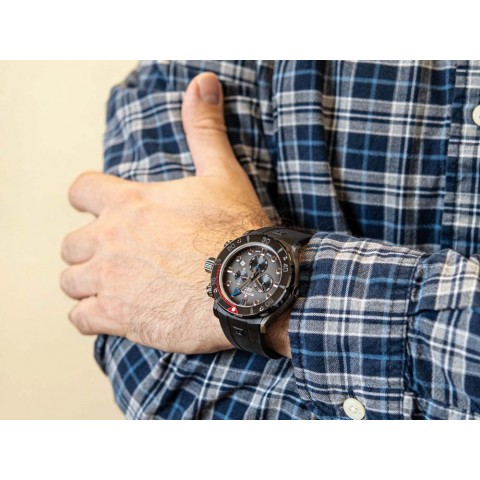 Чоловічий годинник EDOX 10242 TINGNR GIDNR CO-1 Chronograph