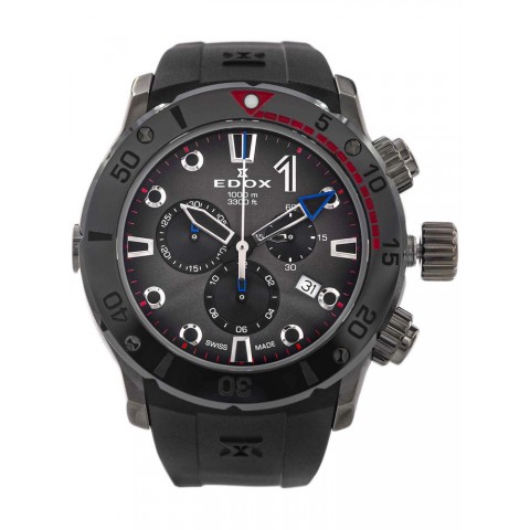 Чоловічий годинник EDOX 10242 TINGNR GIDNR CO-1 Chronograph