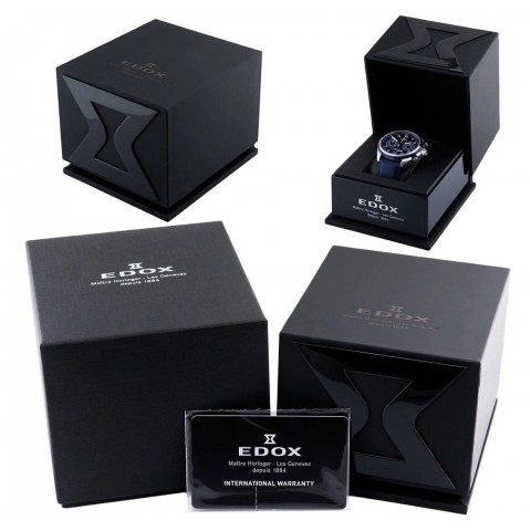 Чоловічий годинник EDOX 10242 TINGNR GIDNR CO-1 Chronograph