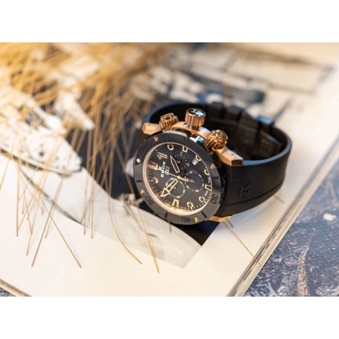 Чоловічий годинник EDOX 10242 TINR NIR CO-1 Chronograph