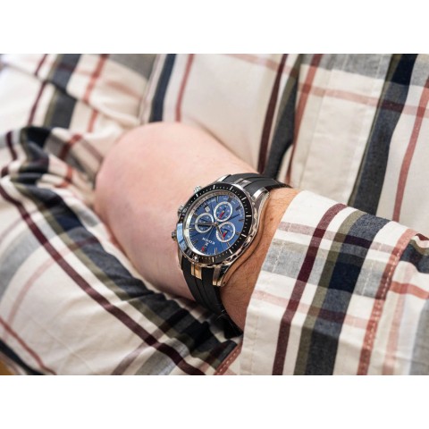 Чоловічий годинник EDOX 10248 3 BUINN Grand Ocean Chrono Diver