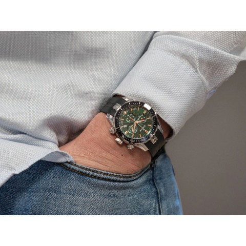 Чоловічий годинник EDOX 10248 3 VIBN Grand Ocean Chrono Diver