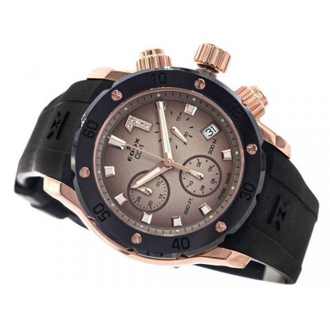 Жіночий годинник EDOX 10255 37RCA BRDR Chronolady
