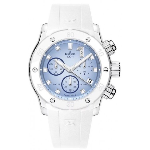 Жіночий годинник EDOX 10255 3BCAB BUCIDN Chronolady